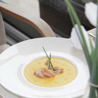 Рисовый крем-суп с шариками